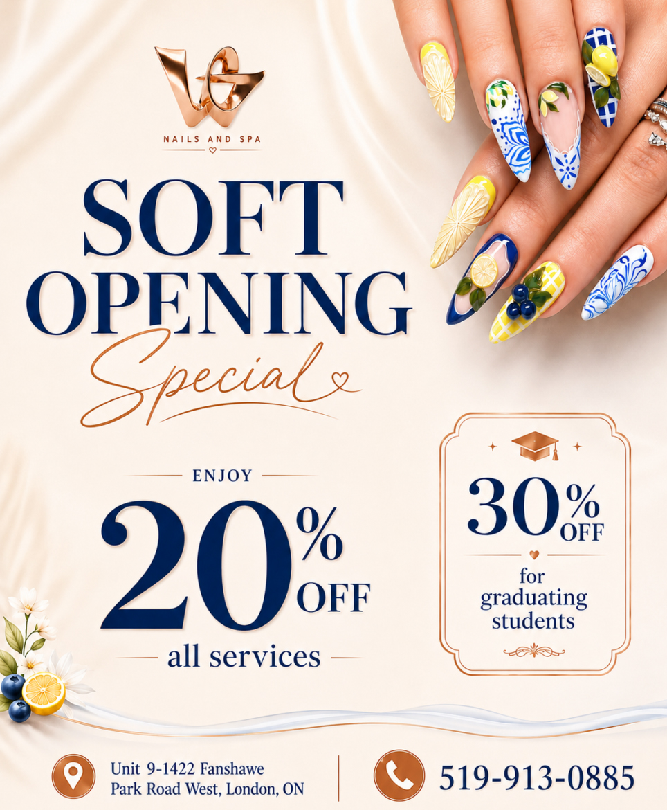Special Promotion at We Nails and Spa