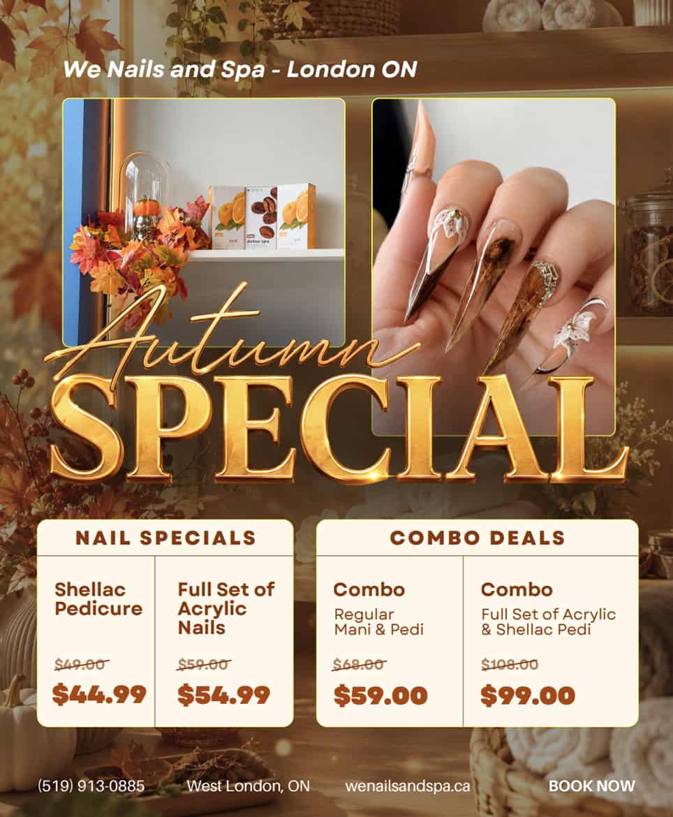 Special Promotion at We Nails and Spa
